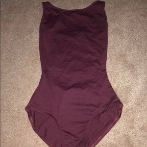 Plum leotard